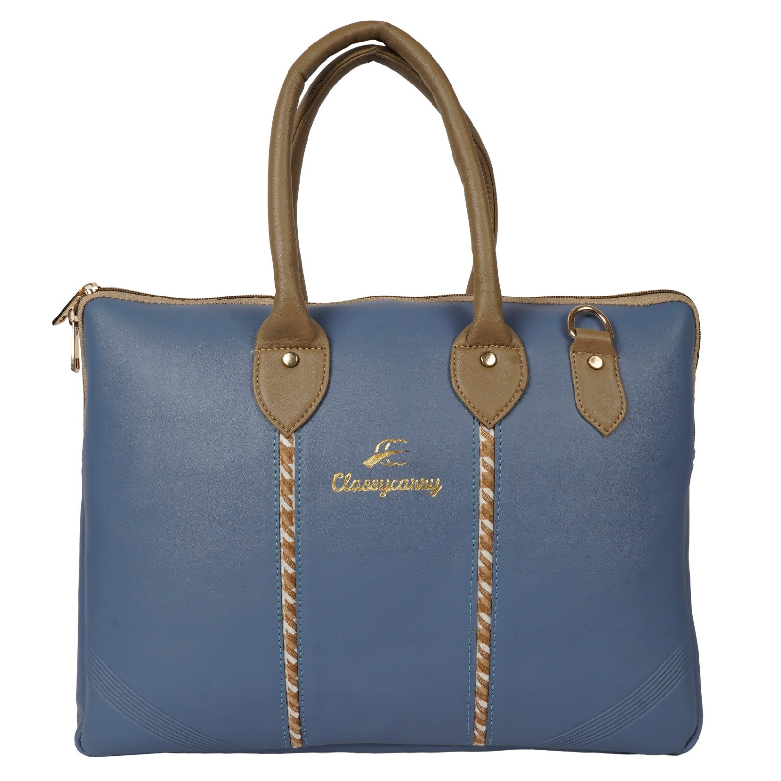 Dusty Blue Laptop Office Bag